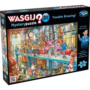 Wasgij Mystery #21 Trouble Brewing! 1000 Piece Puzzle