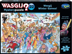 Wasgij Mystery 22 Winter Games 1000 Piece Puzzle