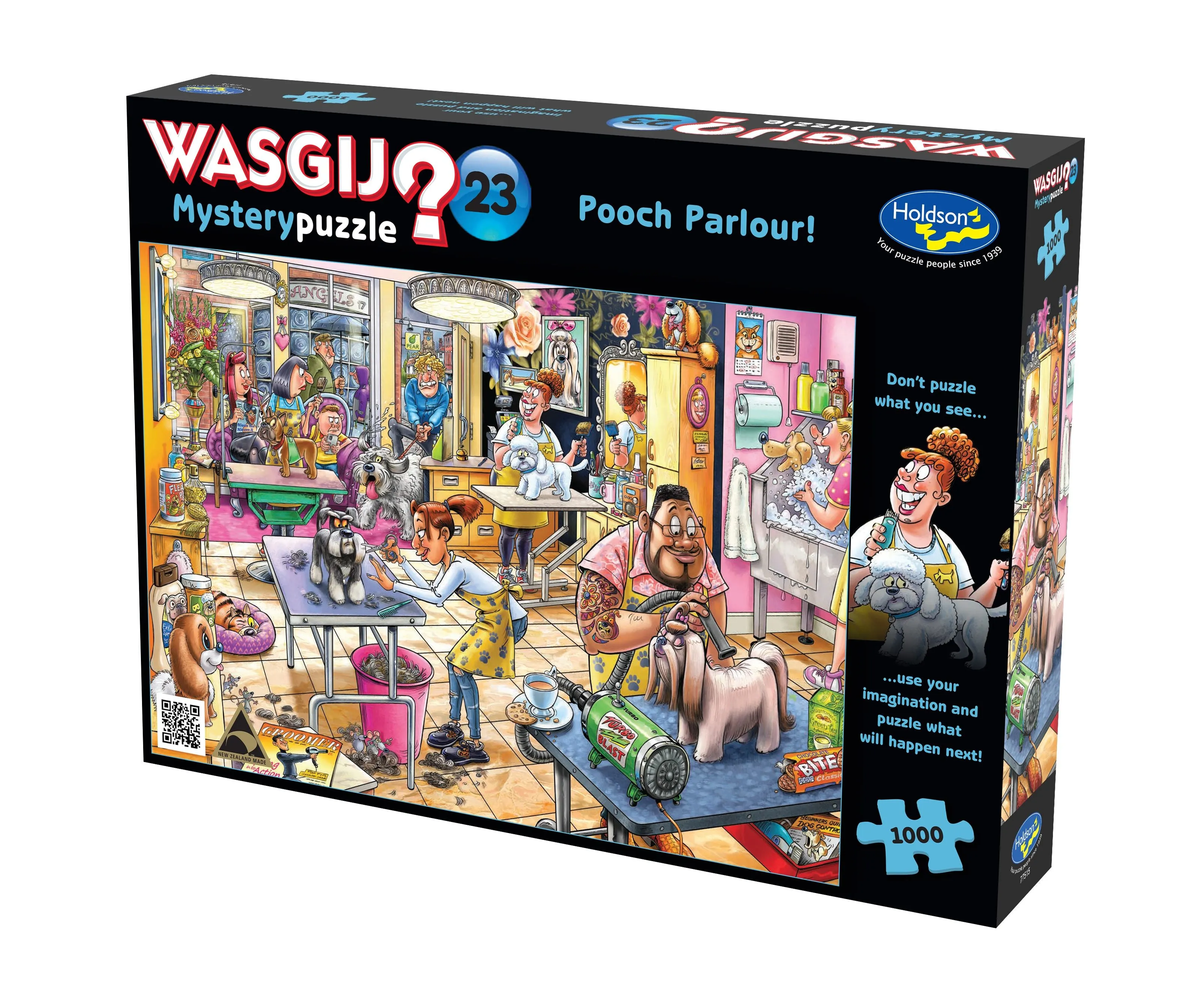 Wasgij Mystery #23 1000 Piece Puzzle Pooch Parlour!