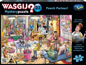 Wasgij Mystery #23 1000 Piece Puzzle Pooch Parlour!