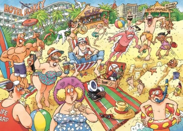 Wasgij Original 24 Very Merry Holiday 1000 Piece
