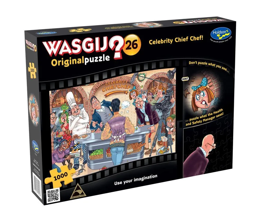 Wasgij Original 26 Celebrity Chief Chef 1000 Piece