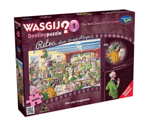 Wasgij Retro Destiny #1 The Best Days Of Our Lives! 500 Xl Piece Puzzle