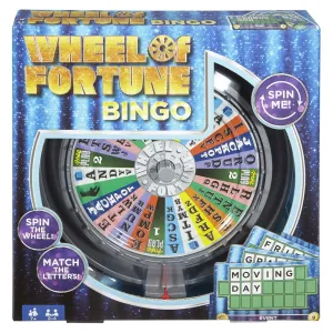 WHEEL OF FORTUNE BINGO GAME
