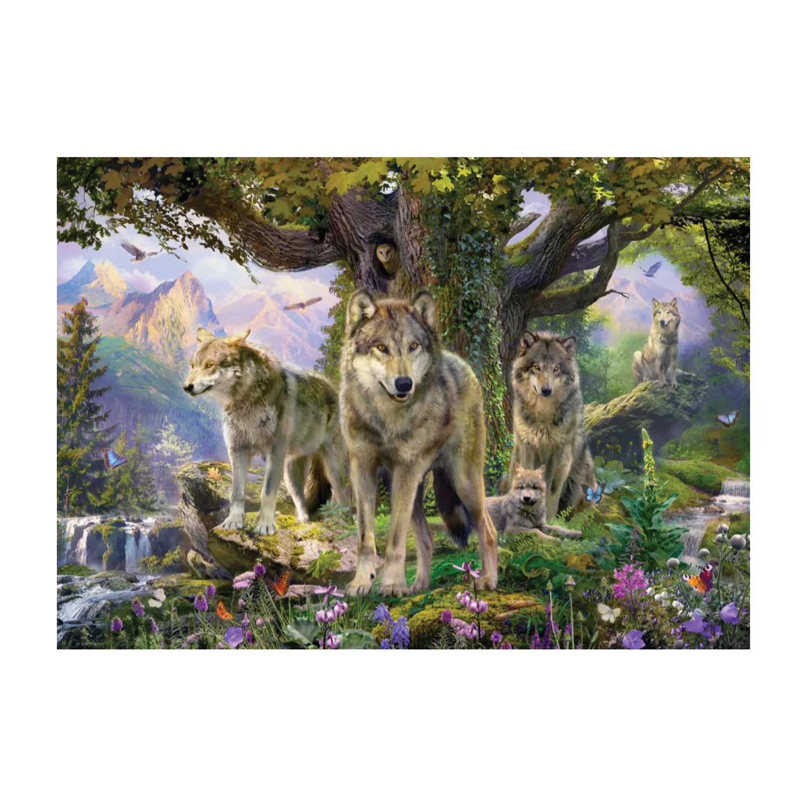 Wolf Pack 1000 Piece Puzzle