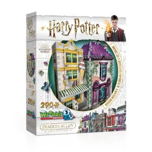 Wrebbit 3D Puzzle Harry Potter Quality Quidditch Supplies & Slug & Jiggers Shop 305 Pieces