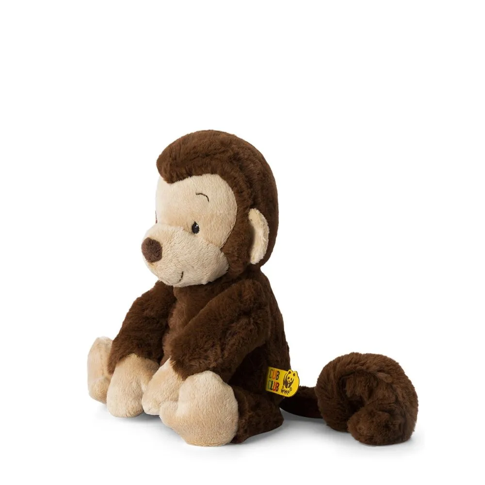 WWF Bon Ton Toys X WWF Eco Mago The Monkey Brown - 29 cm - 11,5"