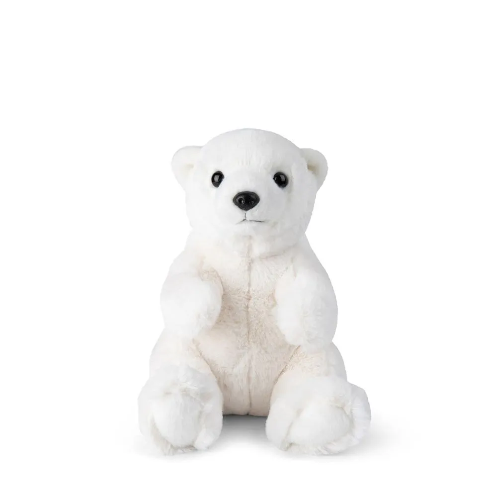 WWF Bon Ton Toys X WWF Eco Polar Bear Sitting- 23 cm - 9"