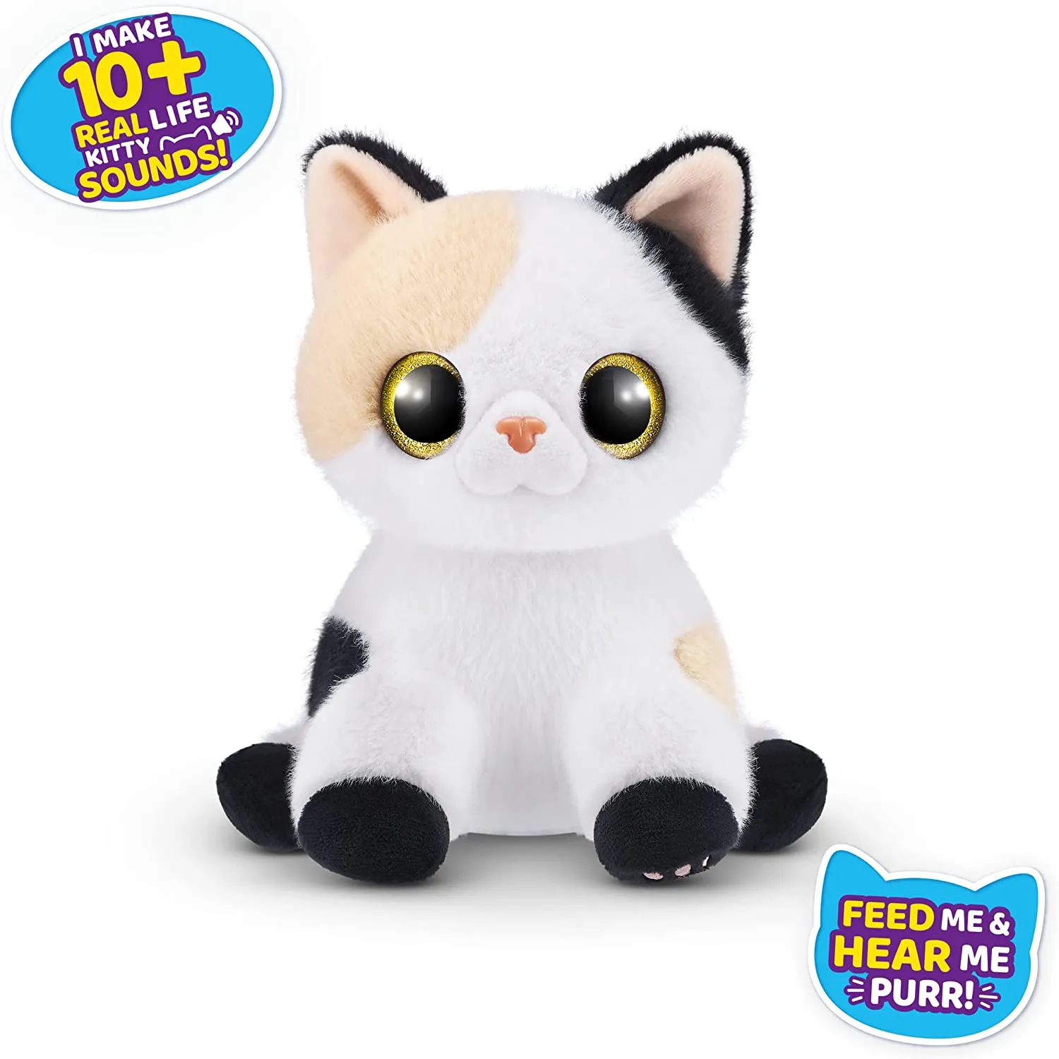 ZURU Pets Smitten Kitten's Interactive Plush