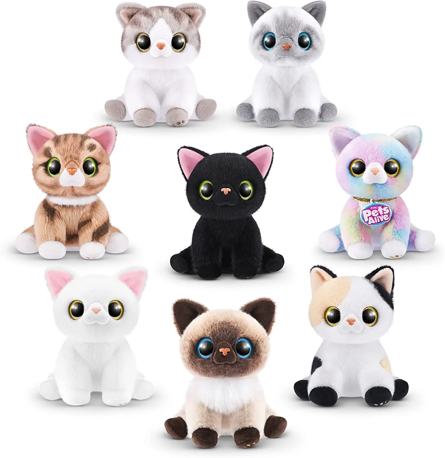 ZURU Pets Smitten Kitten's Interactive Plush